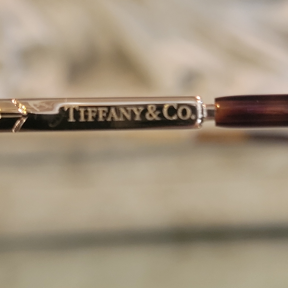 Tiffany & Co TF2194 Perscription Frames Only Havanah Gold Luxury Designer #95 - Picture 12 of 16